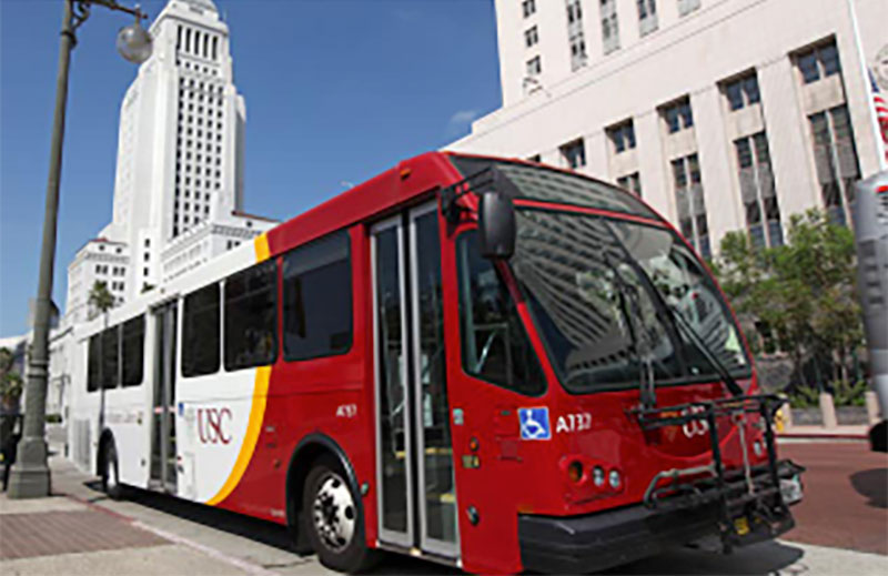 USC transportation supports green transit