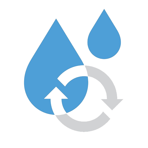 Icon of water droplets.