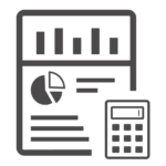 Data and calculator icons for the USC Sustainability Data Hub.