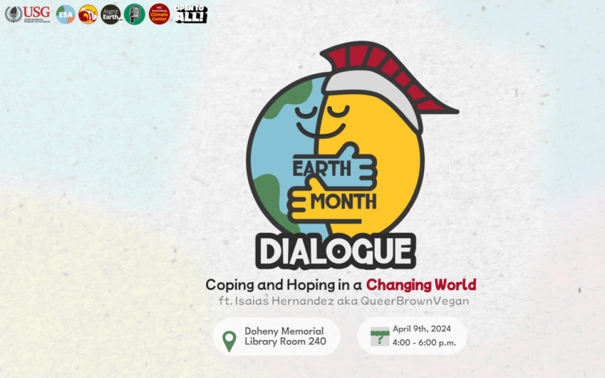 Illustration for Earth Month Dialogue: Coping and Hoping in a Changing World