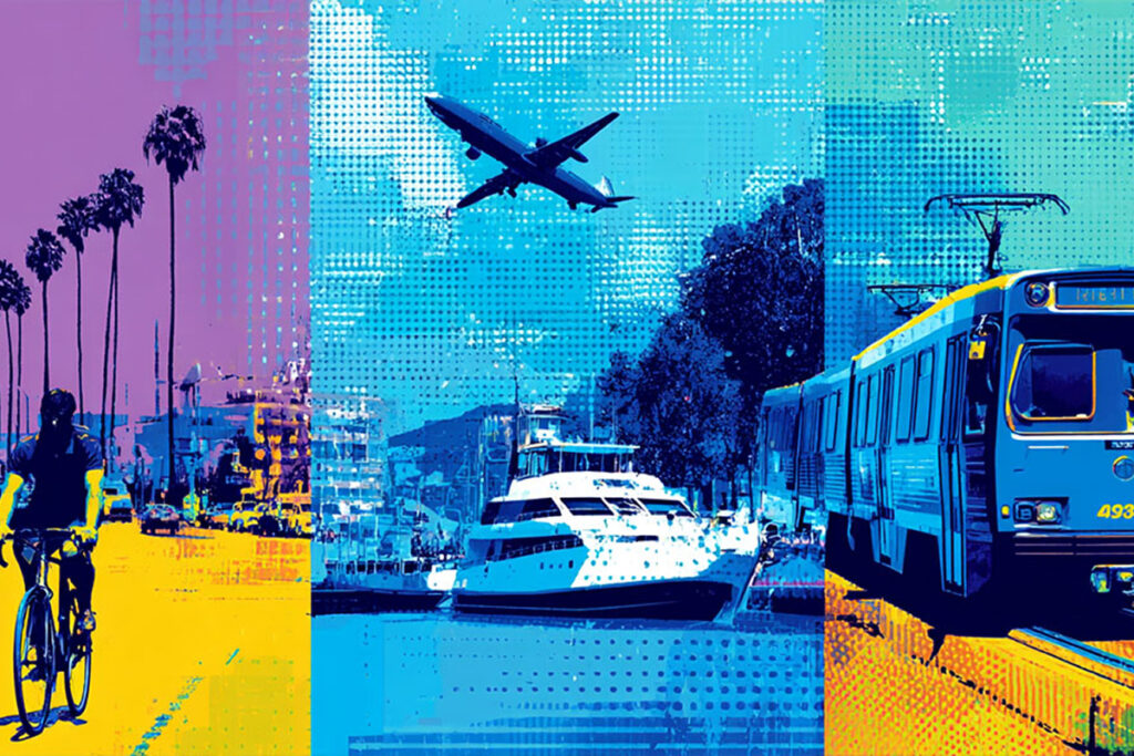 artwork related to the olympics and infrastructure.