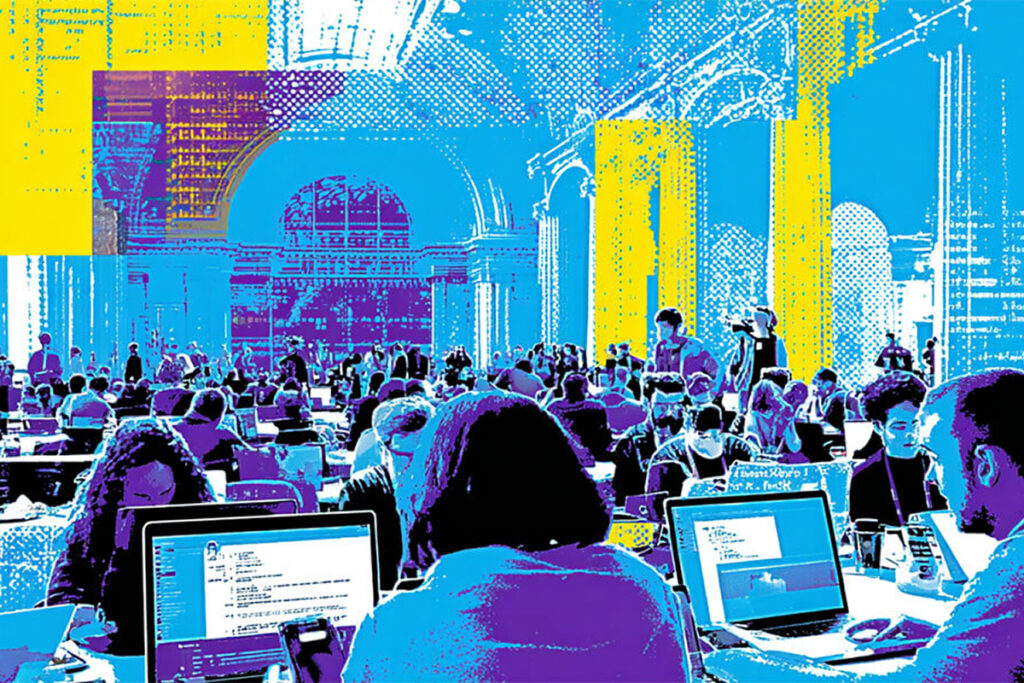 Student innovation hackathon at The Games Week at USC: Building LA28