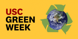 GIF celebrating Green Week at USC